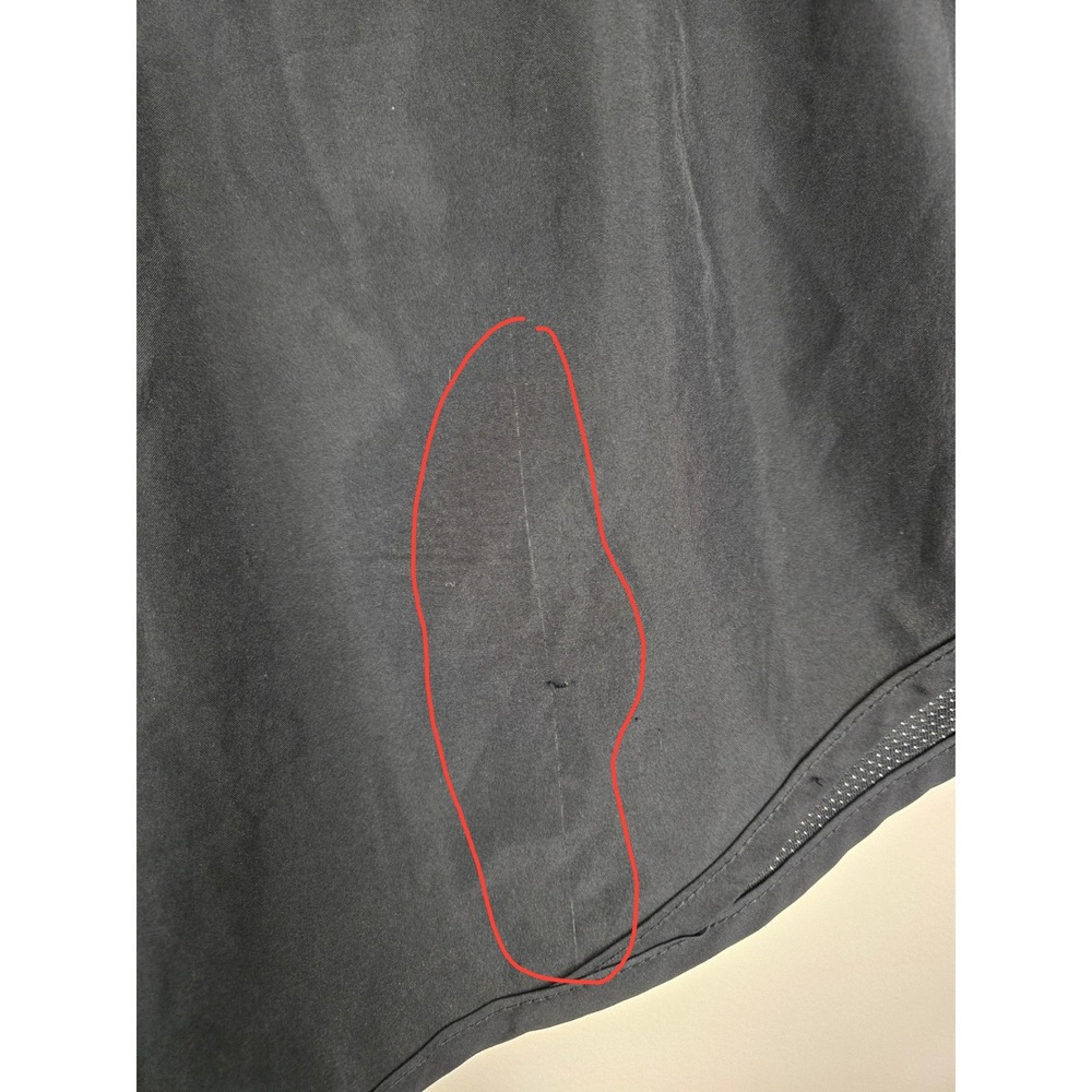 Nike Dri-FIT Women Running Shorts Black Mesh Trim Athletic Gym Workout Size‎ M - Picture 5 of 10